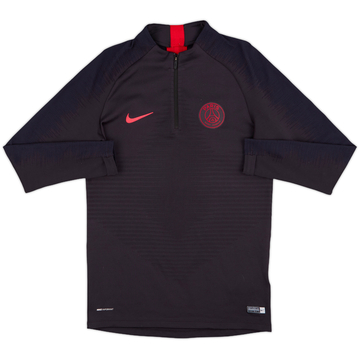 2019-20 Paris Saint-Germain Vaporknit 1/4 Zip Drill Top - 8/10 - (S)