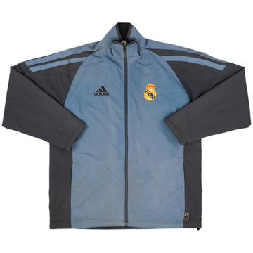 2001-02 Real Madrid adidas Track Jacket - 8/10 - (XL.Boys)