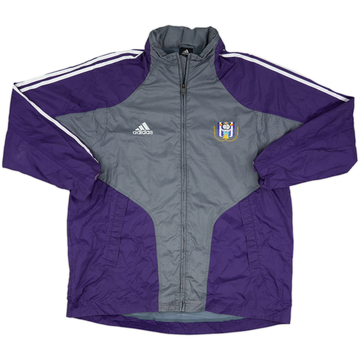 2004-05 Anderlecht adidas Hooded Rain Jacket - 8/10 - (L/XL)