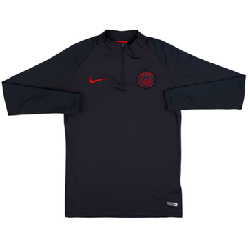 2019-20 Paris Saint-Germain Nike 1/4 Zip Drill Top - 8/10 - (S)