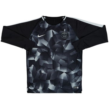 2017-18 Paris Saint-Germain Nike Sweat Top - 8/10 - (M)