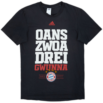 2013-14 Bayern Munich adidas Graphic Tee - 7/10 - (S)