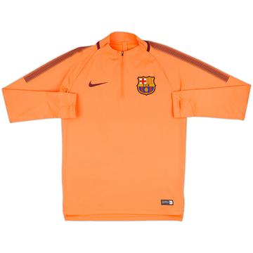2017-18 Barcelona Nike 1/4 Zip Drill Top - 5/10 - (S)