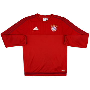 2015-16 Bayern Munich adidas Sweat Top - 7/10 - (S)