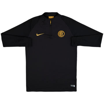 2019-20 Inter Milan Nike 1/4 Zip Drill Top - 8/10 - (M)