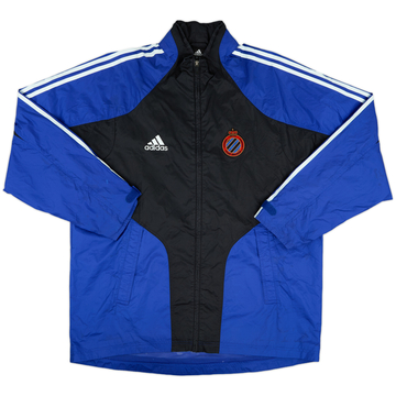 2004-05 Club Brugge adidas Hooded Rain Jacket - 9/10 - (M)