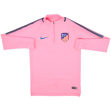 2017-18 Atletico Madrid Nike 1/4 Zip Training Top - 6/10 - (S)