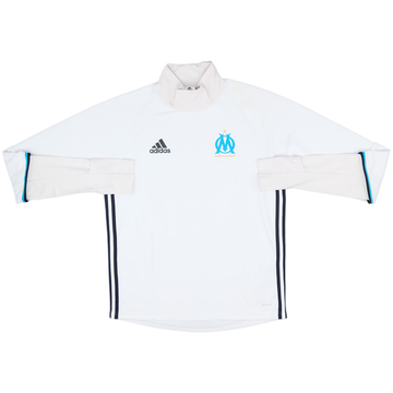 2016-17 Olympique Marseille adidas Drill Top - 6/10 - (M)