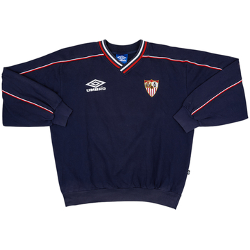 1998-99 Sevilla Umbro Sweatshirt - 7/10 - (L)