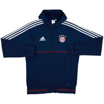 2017-18 Bayern Munich adidas Hooded Track Jacket - 5/10 - (M)