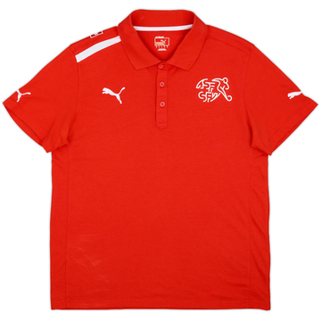 2012-14 Switzerland Puma Polo Shirt - 9/10 - (L)
