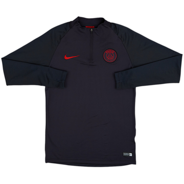 2019-20 Paris Saint-Germain Nike Vaporknit 1/4 Zip Drill Top - 8/10 - (S)