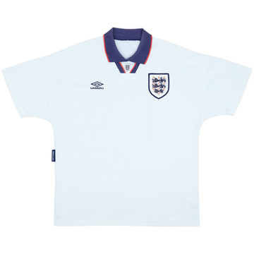 1993-95 England Home Shirt - 7/10 - (XXL)