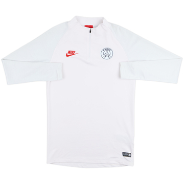 2019-20 Paris Saint-Germain Nike 1/4 Zip Drill Top - 7/10 - (S)