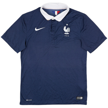 2014-15 France Home Shirt - 5/10 - (S)