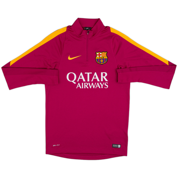 2016-17 Barcelona Nike 1/4 Zip Drill Top - 10/10 - (S)
