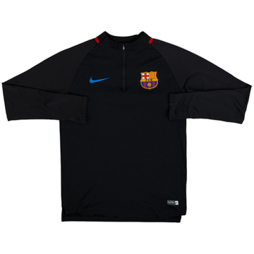2017-18 Barcelona Nike 1/4 Zip Drill Top - 8/10 - (S)