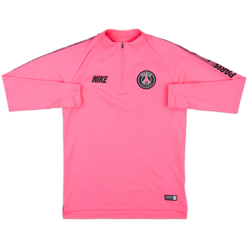 2019-20 Paris Saint-Germain Nike 1/4 Zip Training Top - 10/10 - (S)