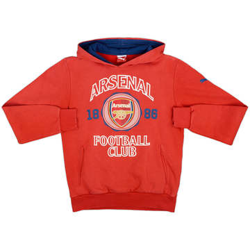 2014-15 Arsenal Puma Hooded Sweat Top - 8/10 - (S)