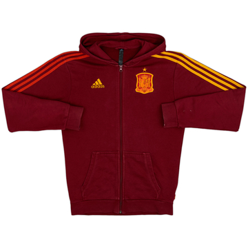2019-20 Spain adidas Hooded Track Jacket - 7/10 - (S)