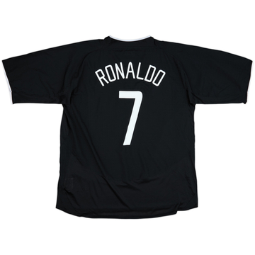 2003-05 Manchester United Away Shirt Ronaldo #7 - 10/10 - (3XL)