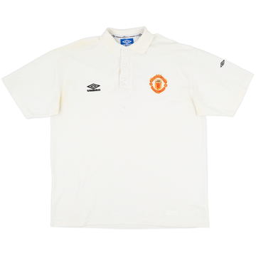 1996-97 Manchester United Umbro Polo Shirt - 9/10 - (XXL)
