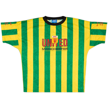 1994-96 Manchester United Umbro Training Shirt - 7/10 - (XL)