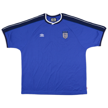 2000-02 England Umbro Training Shirt - 9/10 - (XXL)