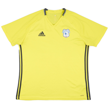 2015-16 Cardiff adidas Training Shirt - 8/10 - (XL)
