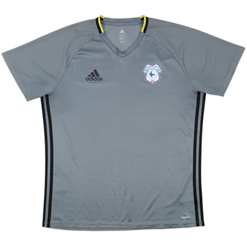 2016-17 Cardiff City adizero Training Shirt - 9/10 - (XL)