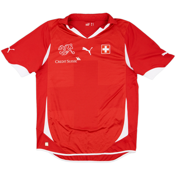 2010-11 Switzerland Home Shirt - 9/10 - (L)