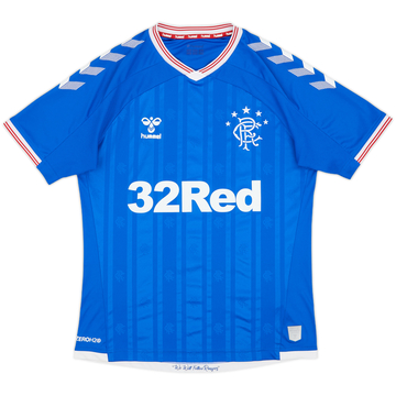 2019-20 Rangers Home Shirt - 8/10 - (M)