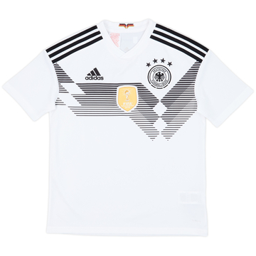 2018-19 Germany Home Shirt - 10/10 - (L.Boys)
