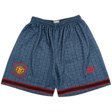1995-96 Manchester United Away Shorts - 5/10 - (M)