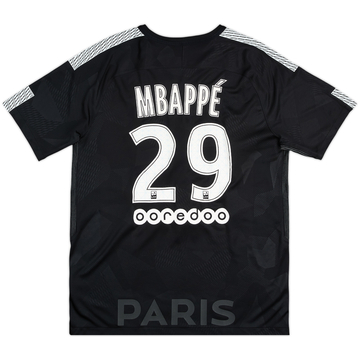 2017-18 Paris Saint-Germain Third Shirt Mbappe #29 - 7/10 - (L)