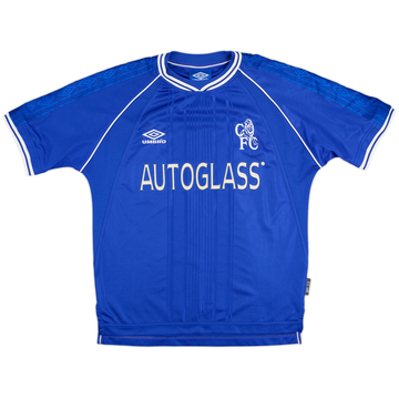 1999-01 Chelsea Home Shirt - 8/10 - (15-16 Years)