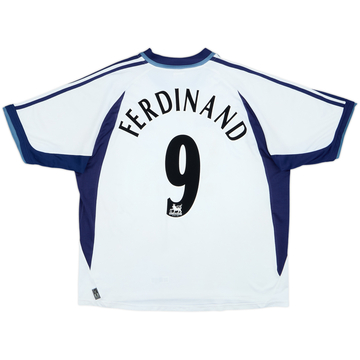 Camiseta de local del Tottenham 2001-02 Ferdinand #9 - 6/10 - (XL)