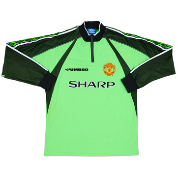 1998-99 Manchester United GK Shirt #1 - 6/10 - (L)