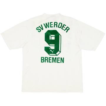 1990-91 Werder Bremen Match Issue Home Shirt #9