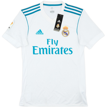 2017-18 Real Madrid Home Shirt (XS)