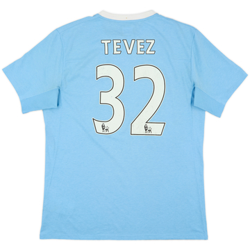 2009-10 Manchester City Home Shirt Tevez #32 - 6/10 - (M)