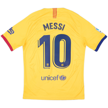 2019-20 Barcelona Away Shirt Messi #10 - 8/10 - (M)