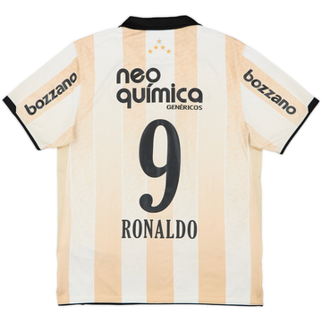 2010 Corinthians Centenary Shirt Ronaldo #9 - 8/10 - (L)