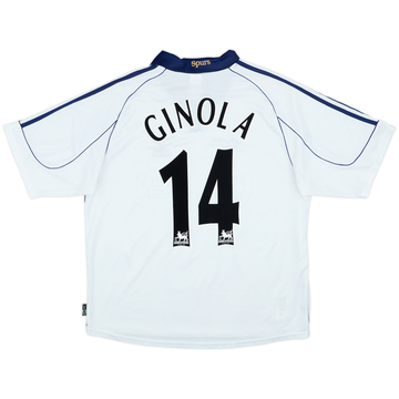 1999-01 Tottenham Home Shirt Ginola #14 - 8/10 - (L)
