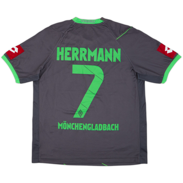 2011-12 Borussia Monchengladbach Away Shirt Herrmann #7 - 6/10 - (M)