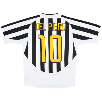 2003-04 Juventus Home Shirt Del Piero #10 - 6/10 - (L)