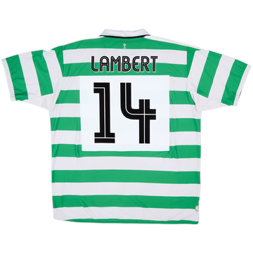 2004-05 Celtic Home Shirt Lambert #14 - 6/10 - (XXL)