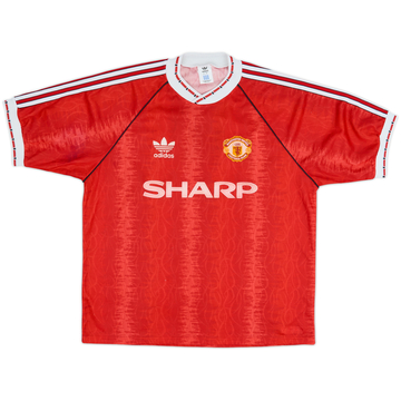 Camiseta de local del Manchester United 1990-92 - 6/10 - (L)