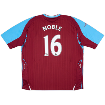 2007-08 West Ham Home Shirt Noble #16 - 6/10 - (3XL)