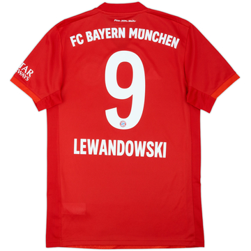 2019-20 Bayern Munich Home Shirt Lewandowski #9 - 8/10 - (S)